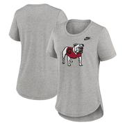 Georgia Nike Women's Triblend Logo Tee